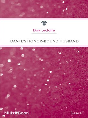 cover image of Dante's Honor-Bound Husband